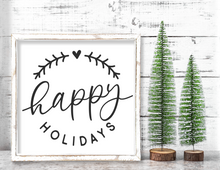 Festive Framed Christmas Plaques