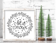 Festive Framed Christmas Plaques