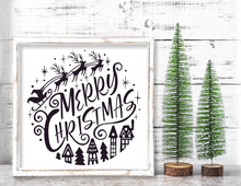 Festive Framed Christmas Plaques