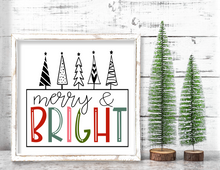 Festive Framed Christmas Plaques
