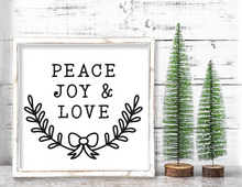 Festive Framed Christmas Plaques