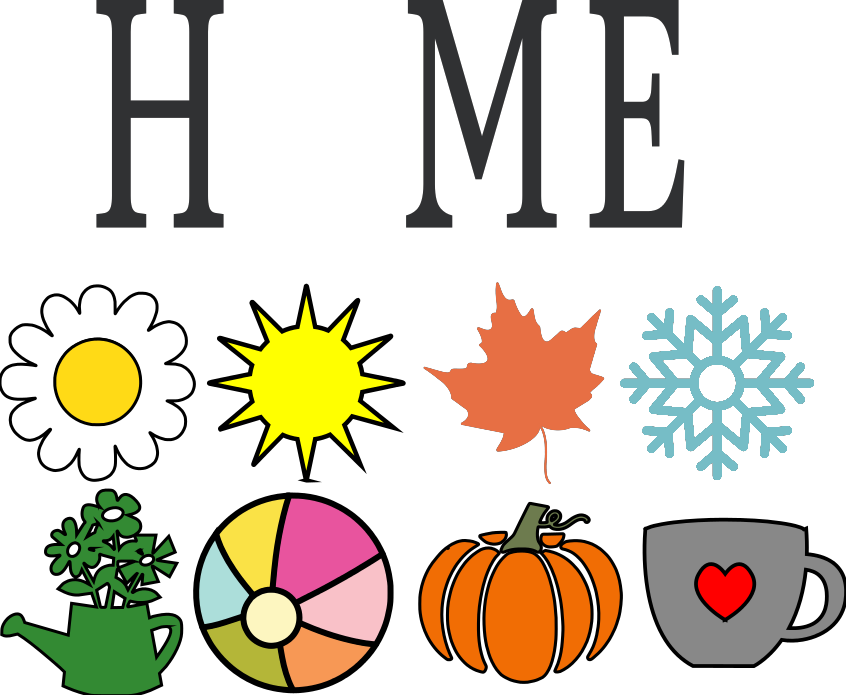 Interchangeable Seasonal Door Decor