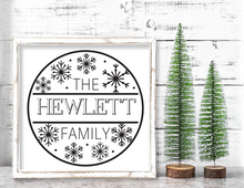 Festive Framed Christmas Plaques