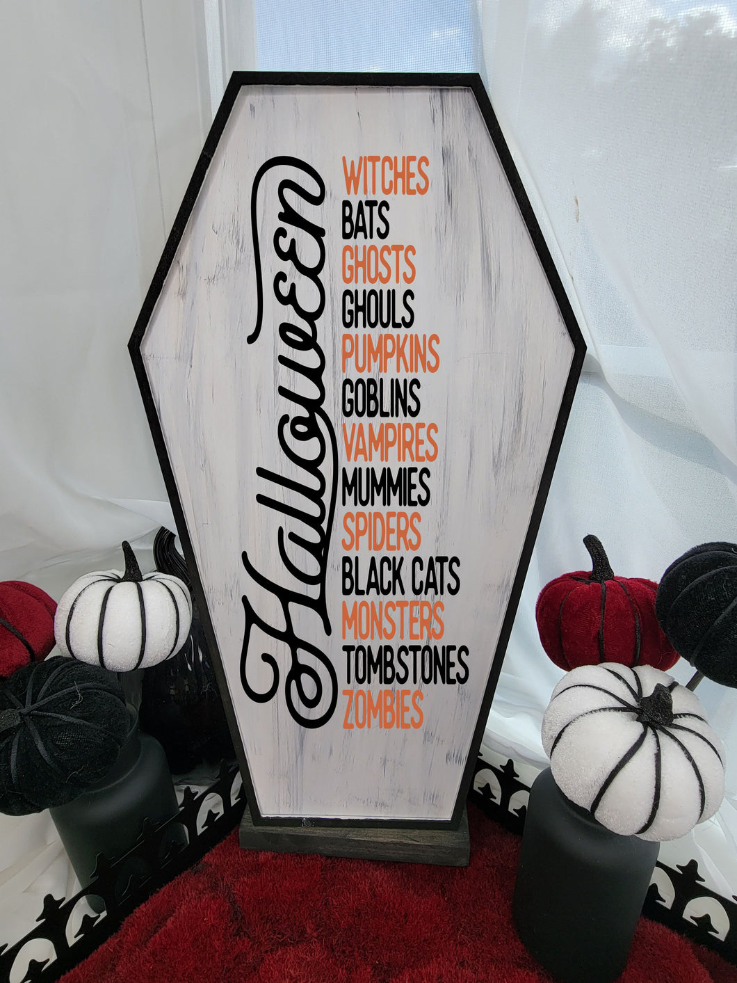 Coffin Halloween Craft!