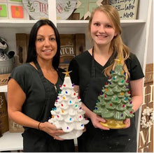 Vintage Lighted Ceramic Christmas Trees