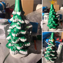 Vintage Lighted Ceramic Christmas Trees