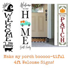 Festive Fall Porch Planks