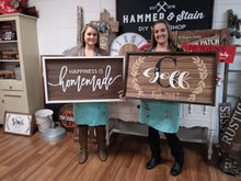 Large Framed Home Sign