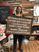 Large Framed Home Sign