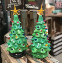 Vintage Lighted Ceramic Christmas Trees