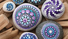 Seaside Rock Painting