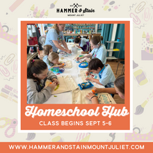 HOMESCHOOL ART HUB - WEEKLY ART CLASS REGISTRATION