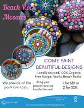 Seaside Rock Painting