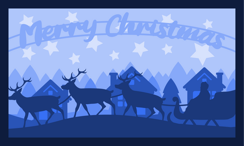 Festive Framed Christmas Plaques