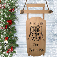 Rustic Winter Sleds