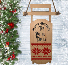 Rustic Winter Sleds