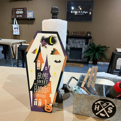 Seaside Coffin Halloween Craft!