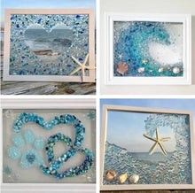 Framed Resin Seascapes