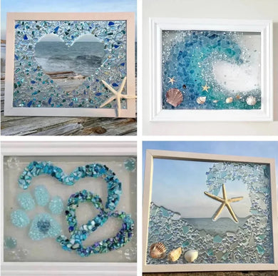 Framed Resin Seascapes