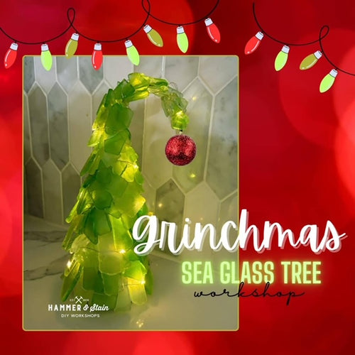 Grinchmas Sea Glass Tree