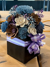 You Paint and Design - Wood Flower Centerpieces