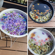 Resin Patio Side Table