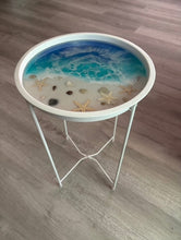 Resin Patio Side Table