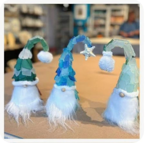 Sea Glass Gnomies