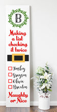 Holiday Porch Planks