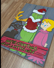 3D Grinch Christmas Pallet