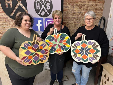 Pumpkin Barn Quilts