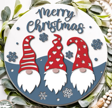 Holiday 3D Painted Rounds