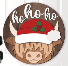 Holiday 3D Painted Rounds