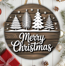 Holiday 3D Painted Rounds