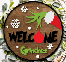 Holiday 3D Painted Rounds