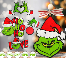 Grinch Ornaments