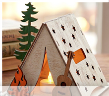 Wooden Tent Nightlights