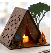 Wooden Tent Nightlights