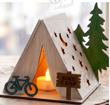 Wooden Tent Nightlights