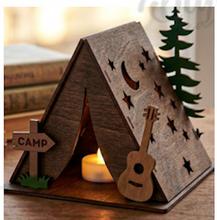 Wooden Tent Nightlights