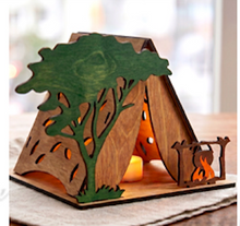Wooden Tent Nightlights