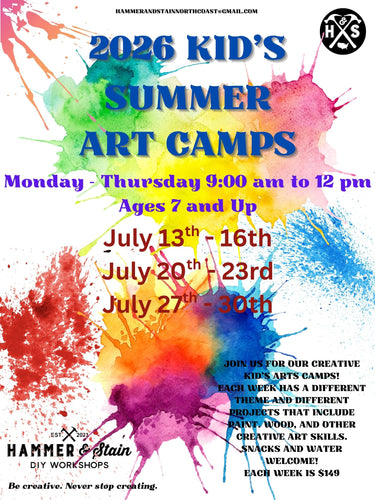 Kid's Summer Art Camp