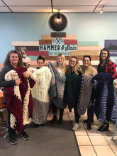 Chunky Knit Blanket Workshop - Sunday, November 12th 1:00 PM