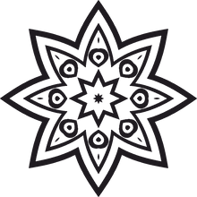 Framed Mandala Gallery Signs