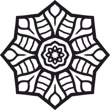 Framed Mandala Gallery Signs