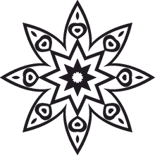 Framed Mandala Gallery Signs