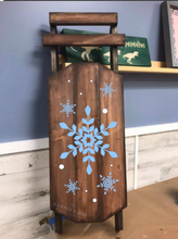 Rustic Winter Sleds